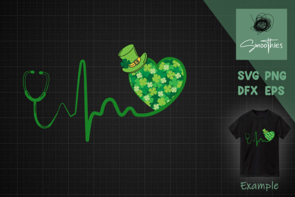 Irish Nurse St Patrick's Day Graphics & Crafts