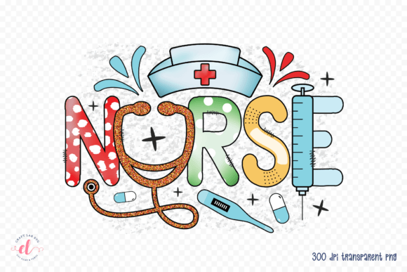 Nurse PNG Nurse Sublimation Design