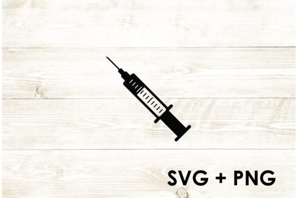 Syringe Needle Doctor Nurse Vaccine Graphics for Crafts